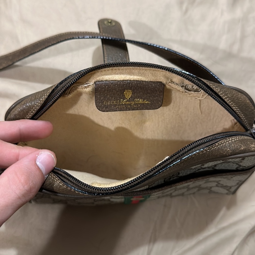 Gucci vintage GG canvas bag - Picture 7 of 12